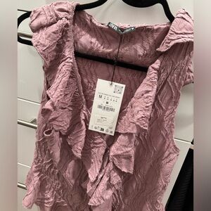 Zara sleeveless blouse.  Still with tags, 2024.